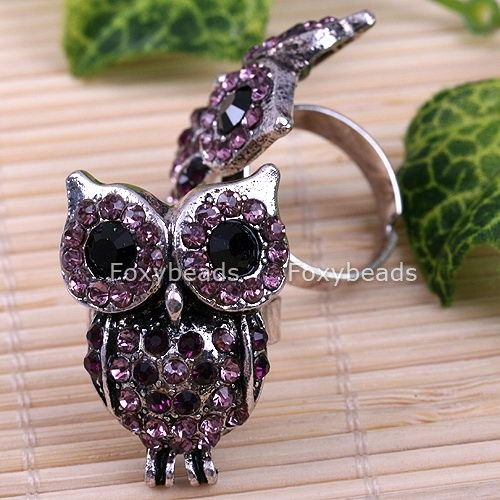 Quantity for this listing 1pcs The Owl Size (Approx) 30x21x6mm