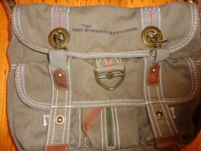 Inglourious Basterds RAREST Promotional Canvas Leather Field Bag Brad