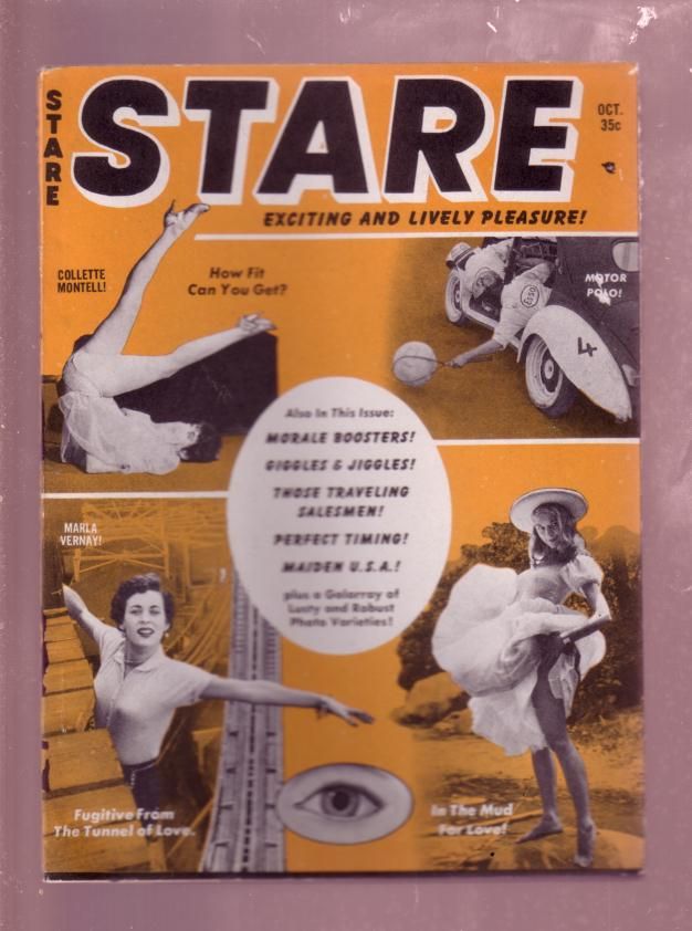 Stare Oct 1961 June Wilkinson Cheesecake Roller Coaster VG