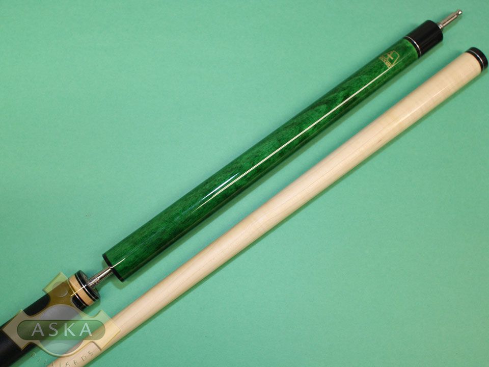 Jump Break Pool Cue Aska JBC Green