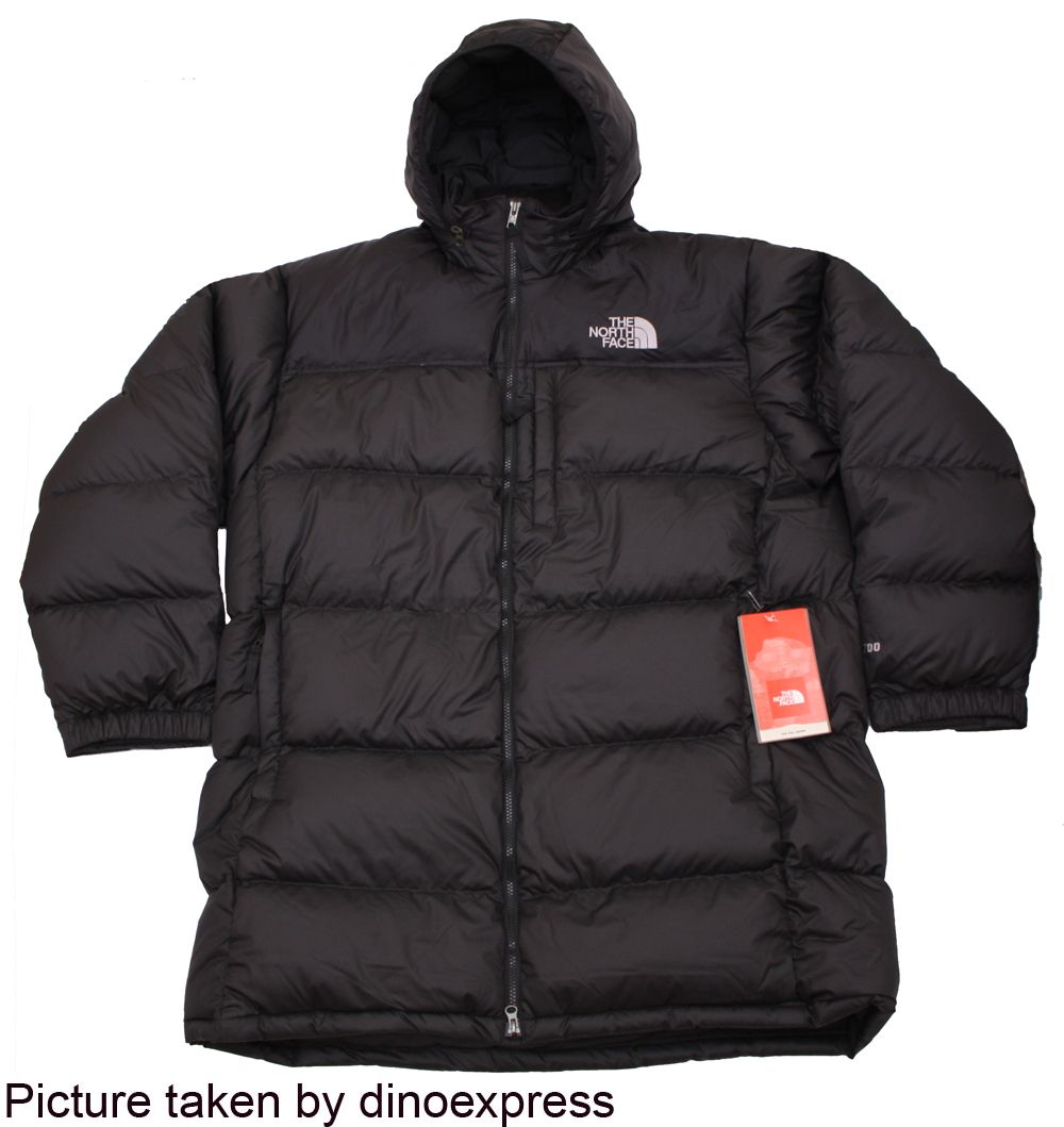 New The North Face Mens Metro Down Parka Jacket Black Size 2X XXL 2XL