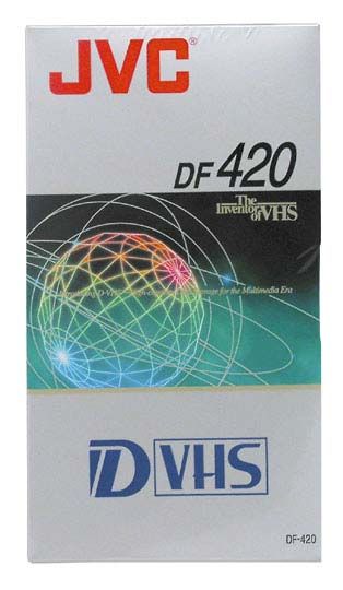 JVC D VHS video tape 