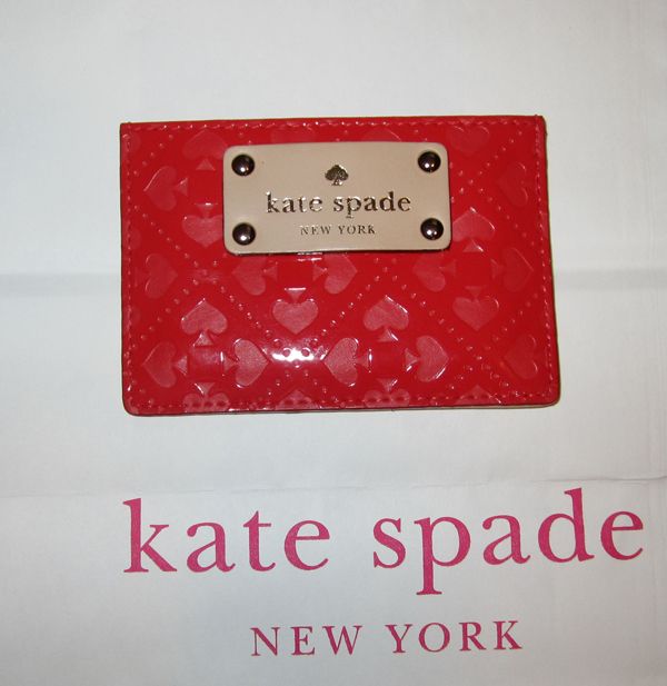 KAT E SPADE EMERALD AVE. GRAHAM CAR D ID HOLDER WALLET