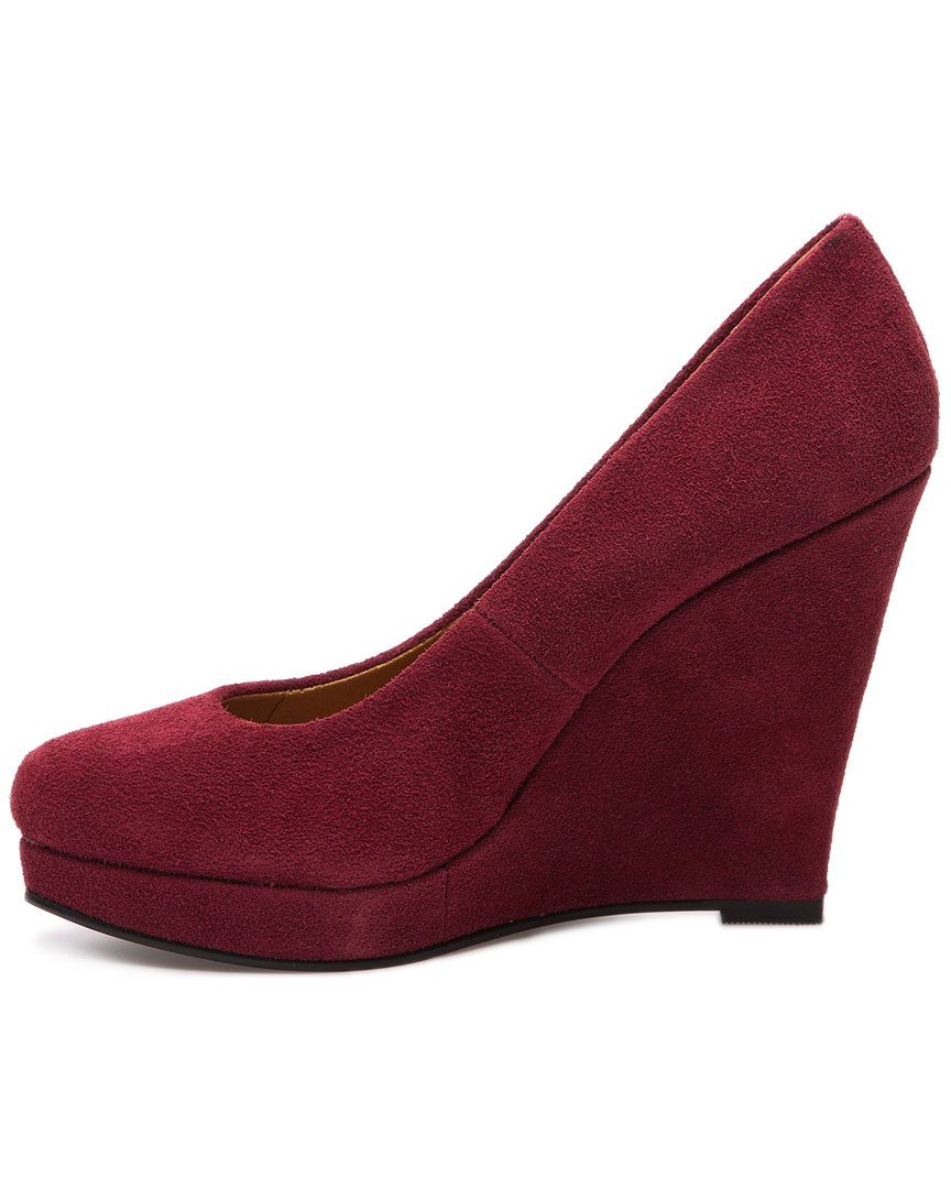 Kelsi Dagger Danelle Suede Wedge Pump