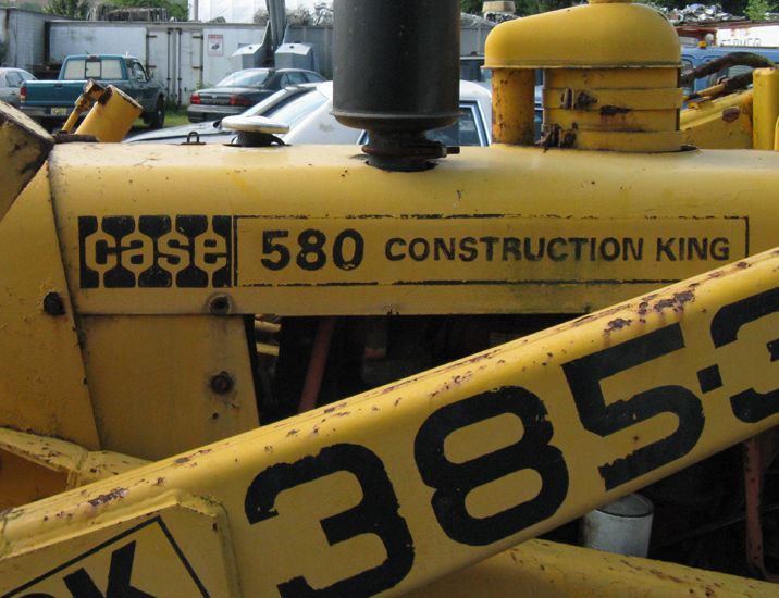 1970 Case 580 Backhoe Loader