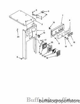 Kitchen Aid Trash Compactor KUCC151JBL0 Drawer Switch