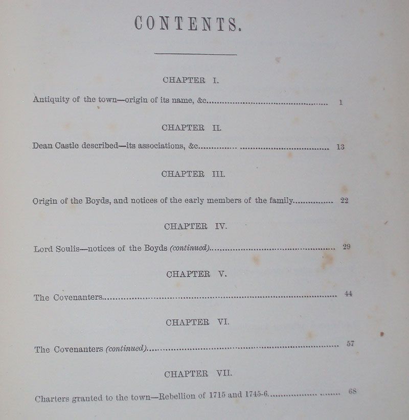 The History of Kilmarnock The Boyds Family Battle of Falkirk Churches