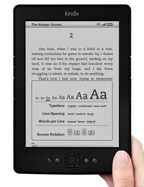 New  Kindle 5 TH Generation 2012 6 eBook Reader Black Wi Fi 2GB