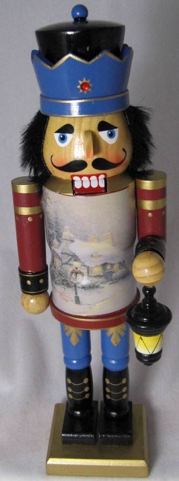 Kurt Adler Thomas Kinkade Nutcracker Free s H