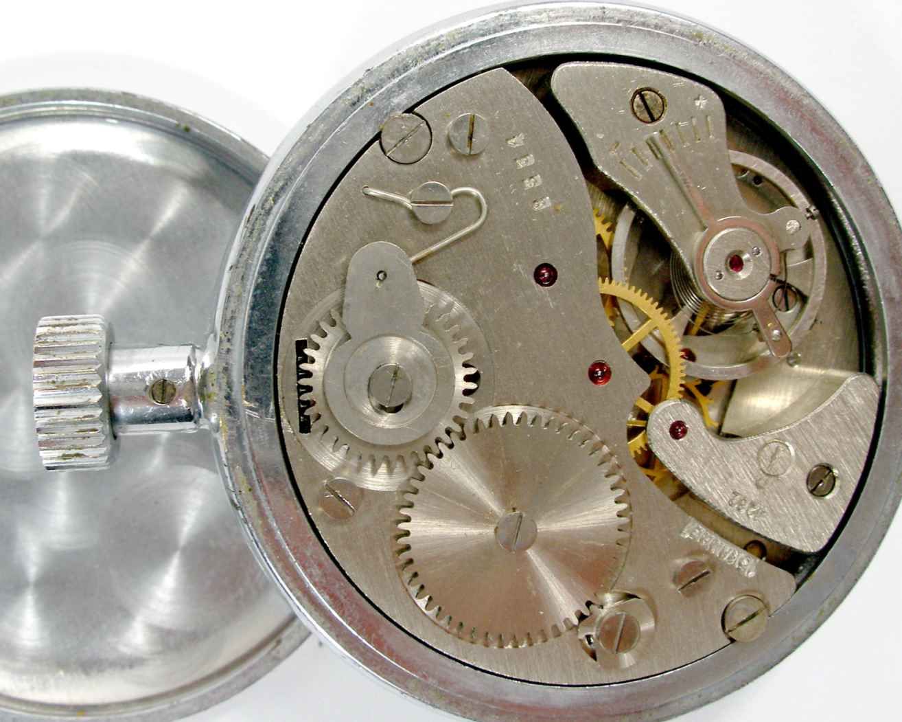 AGAT Vintage Russian USSR Mechanical Stop Watch 15 Jewels A49