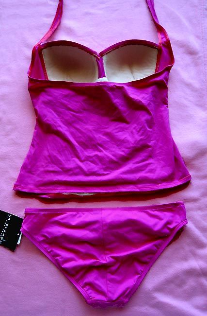 La Blanca Swimwear Tankini Set Bathing Suit Swimsuit Size 12 L Large