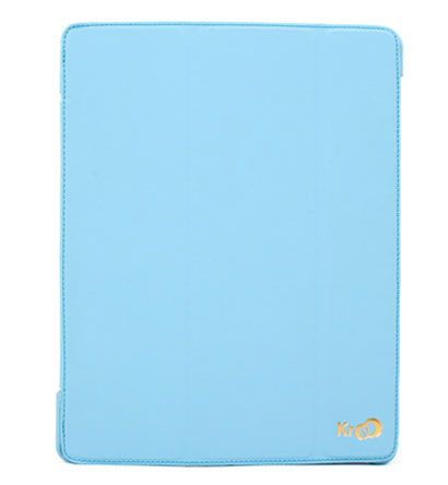 Baby Blue Kroo iPad 2 Smart Magnetic Case Cover Shell