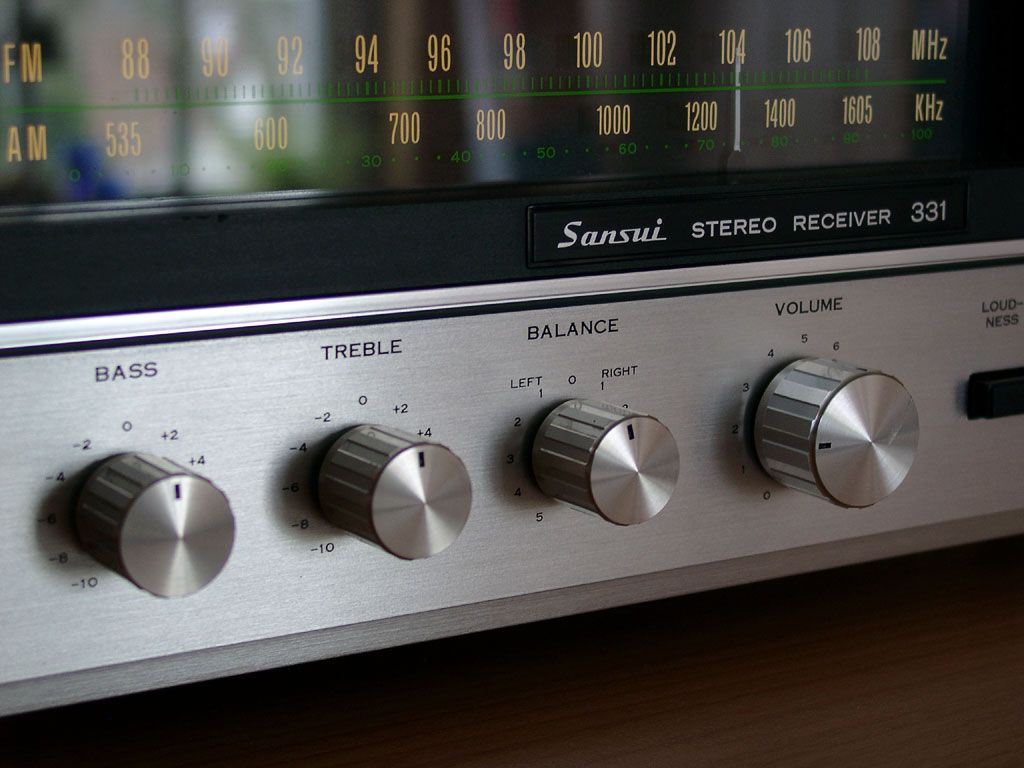 Ampli Tuner Vintage Sansui 331 de 1975 TRÈS Bon État Paris