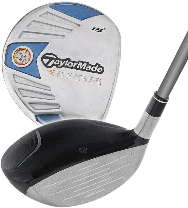 TAYLORMADE BURNER STEEL WOMENS RH 15* 3 WOOD RE AX 50 SUPERFAST