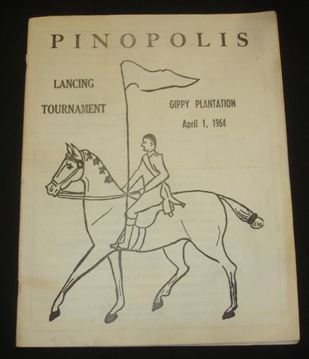 1964 Lancing Tournament Gippy Plantation Pinopolis South Carolina Must