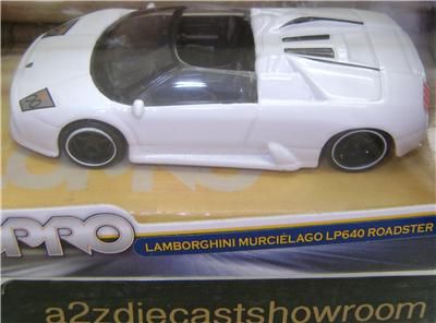Lamborghini Murcielago LP640 Roadster White LoPro Jada Diecast 1 64