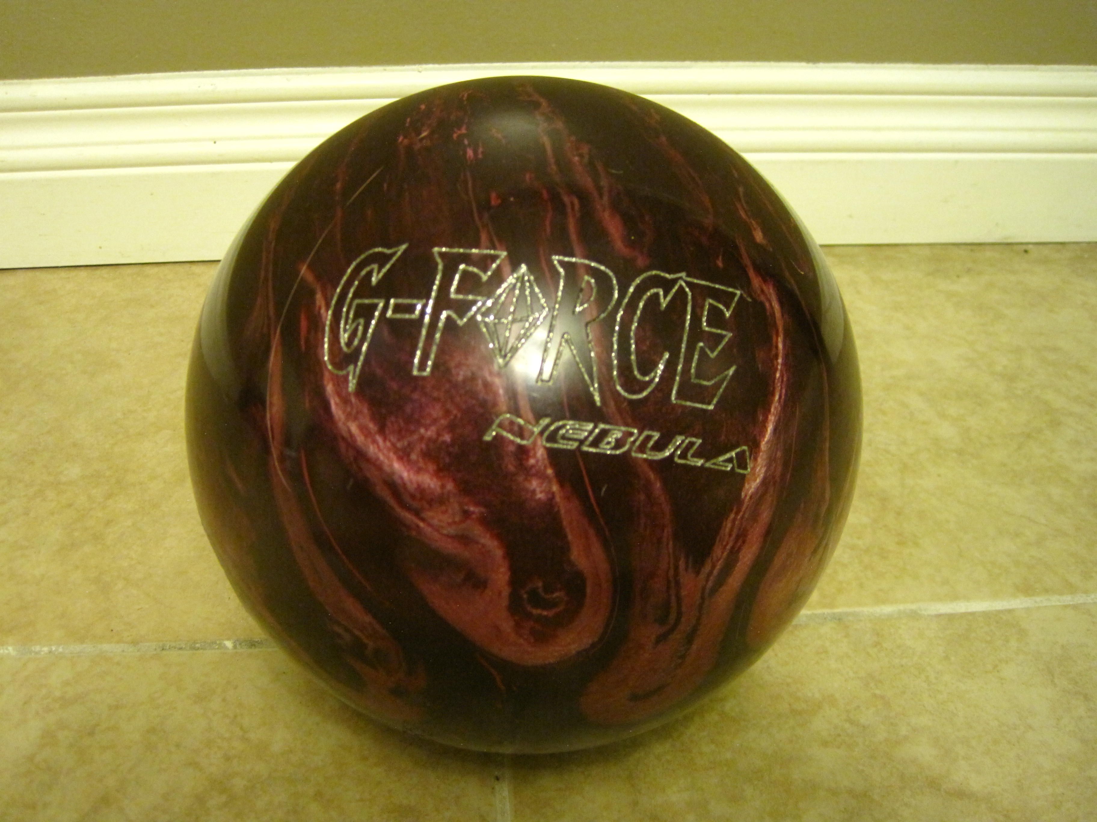 Lane 1 Buzzsaw G Force Nebula Bowling Ball 13lb 13 Very Good Condition