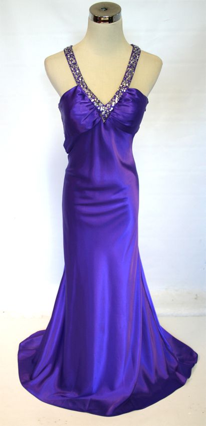 Hailey Logan $150 Purple Prom Evening Party Gown 7