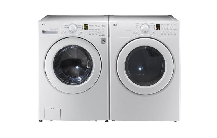 LG Washer Gas Dryer Set Deal WM2140CW DLG2141W