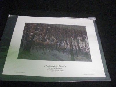 Andersons Bucks Larry Anderson 02 Christmas Print s N