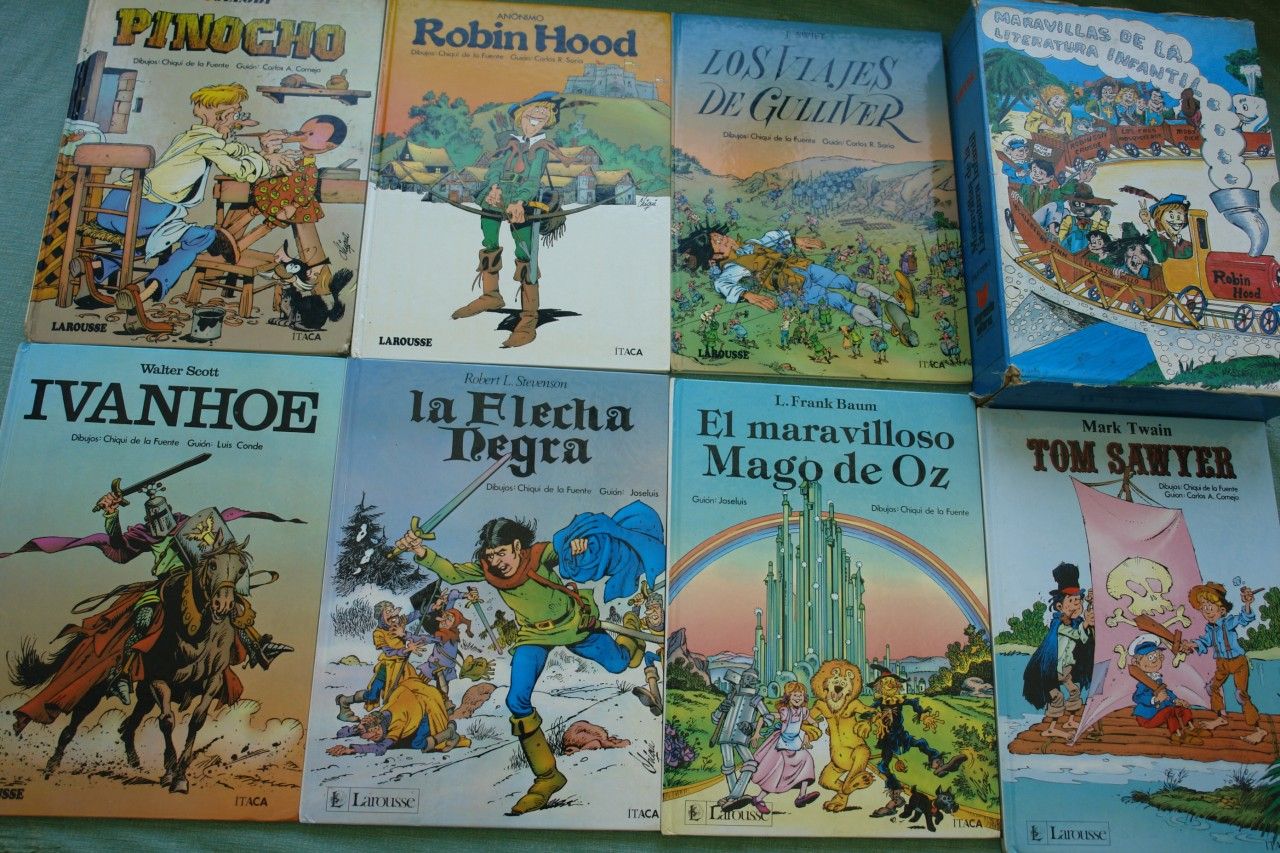 Spanish Books Collection Maravillas de La Literatura Infantil Children