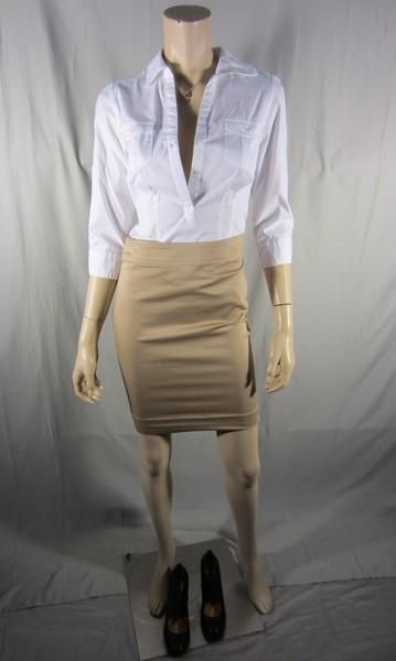 Ted Tanya Laura VANDERVOORT Screen Worn Shirt Skirt Shoes Necklace SC