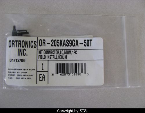 Ortronics LC 50 Fiber Connector or 205KAS9GA 50T STSI