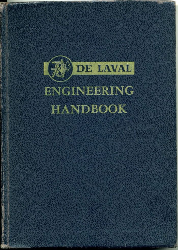 De Laval Handbook Pump Turbine Delaval Asbestos 1955