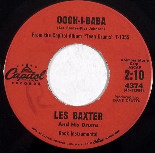 Hear Les Baxter RARE Exotica 45 Capitol Boomada Ooch I Baba