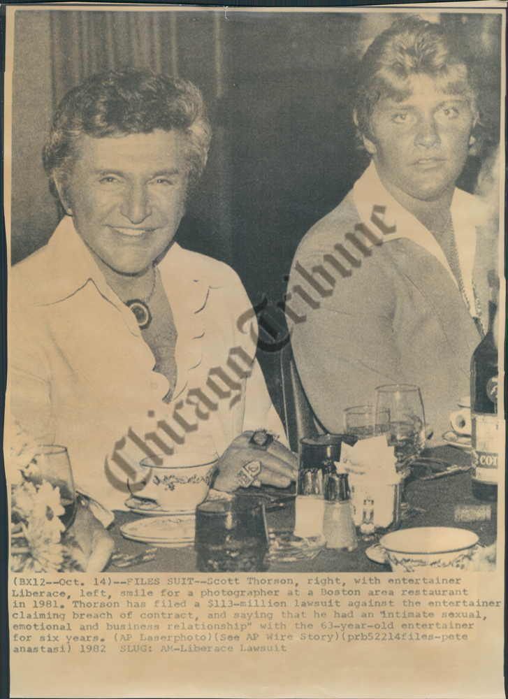 Ct Photo ADX 972 Liberace Scott Thorson