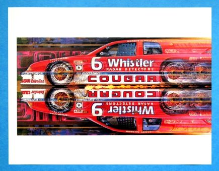 Cougar Whistler Roush Shroeder Gordon Hero Card Camel GTO