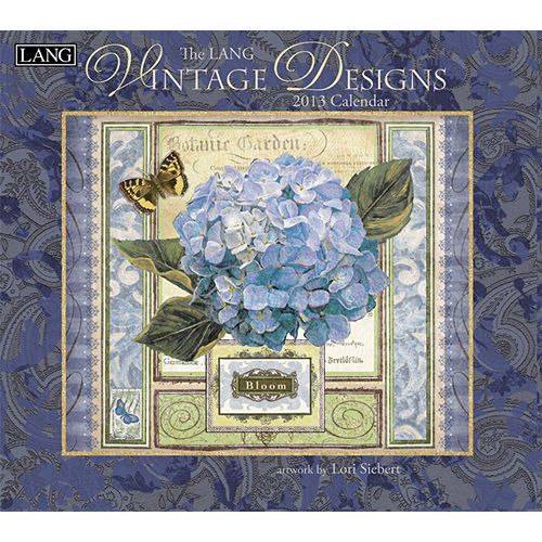 Vintage Designs 2013 Wall Calendar 0741242389