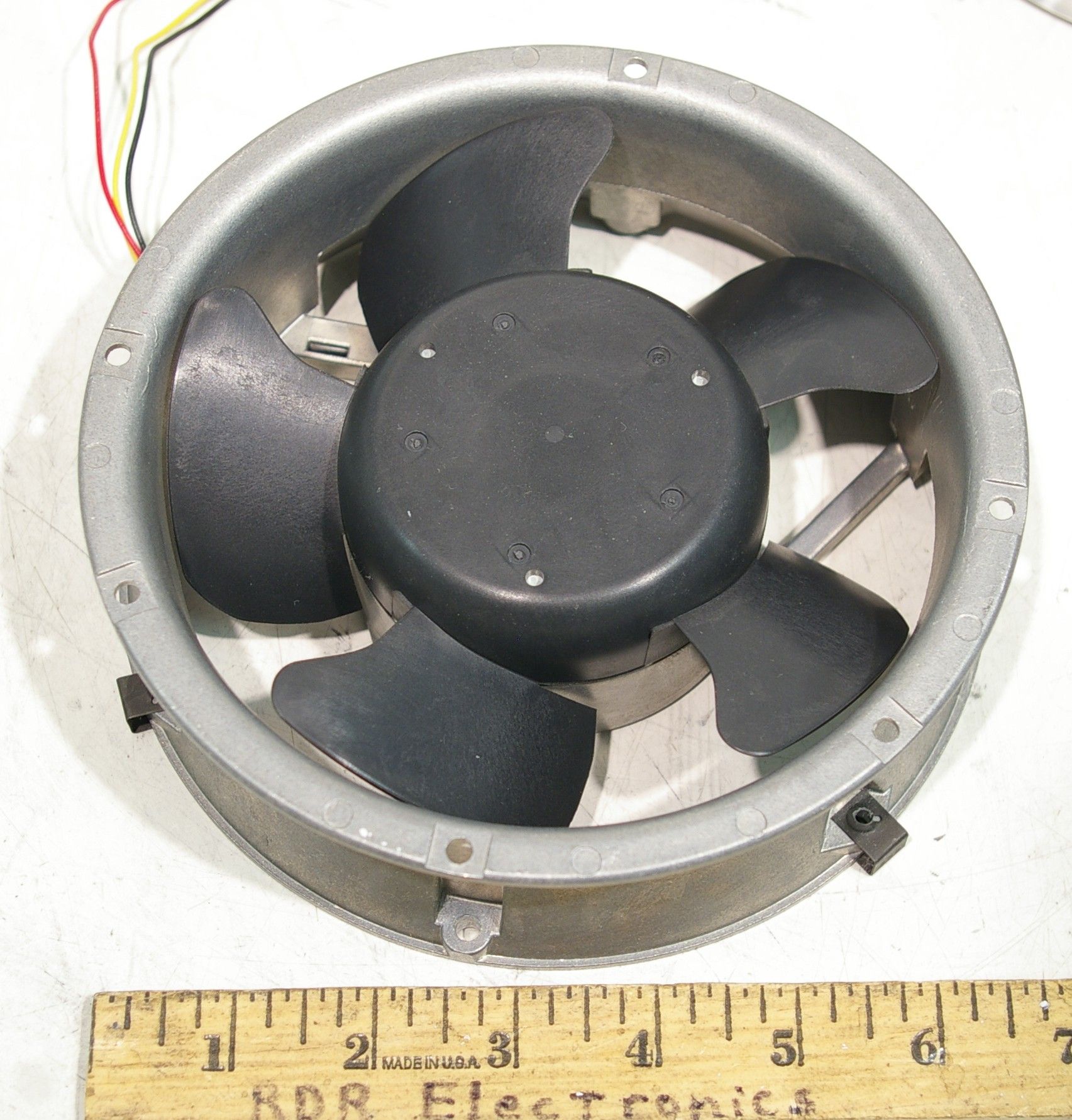 Nidec Servo DC Parky III Cast Aluminum 250CFM 12V 12VDC Axial Fan