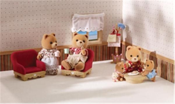 calico critters country living room set