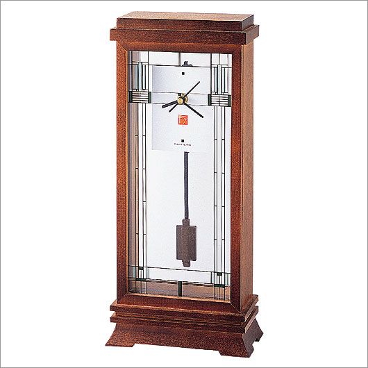 Bulova B1839 Frank Lloyd Wright Willits Mantel Clock