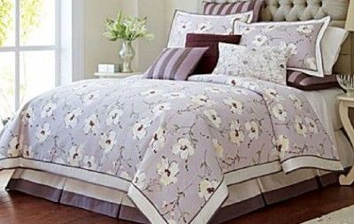 New Liz Claiborne Callista King Comforter Set in Cotton