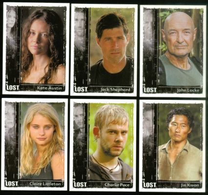 Lost Archives Rittenhouse 2010 Complete Trading Card Set Matthew Fox
