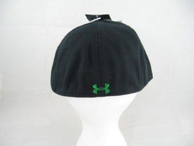 Mens Under Armour Shadow Fitted Cap Hat Lid Black or White 7 /12