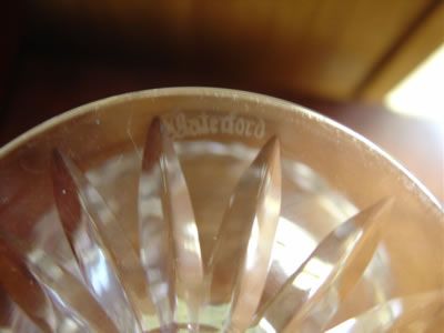 Waterford Crystal Brandy Glass Kylemore Irish Snifter