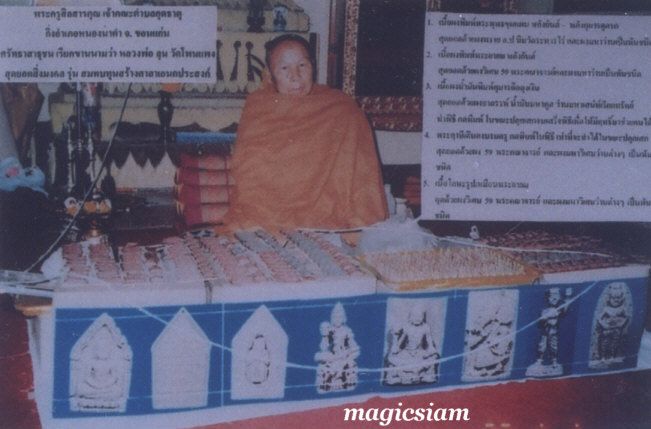 Skull Amulet from The Monk Luang POH Lunn Blessed by 59 Monks