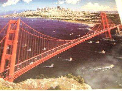 Golden Gate by Alexander Chen HANDSIGNED Certified