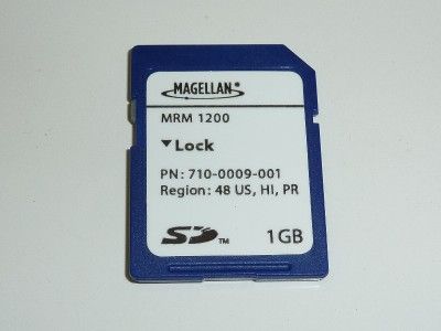 Magellan Roadmate 1200 GPS Navigation USA Map SD Card