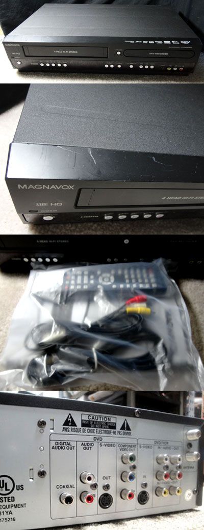 Magnavox DVD Recorder & VCR w/Digital Tuner and1080p Up Conversion