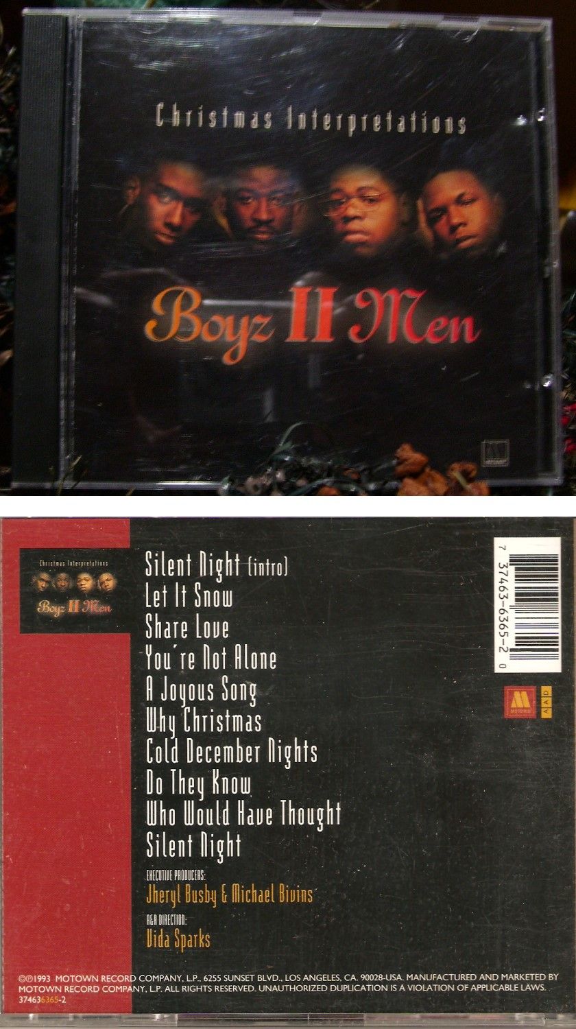 Lot of 4 Christmas CDs Kenny G Boyz II Men More
