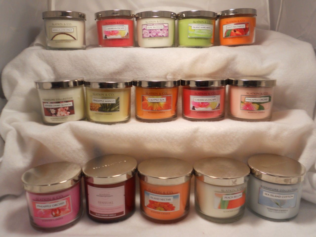 Bath Body Works Slatkin Candles 4 oz U Choose Scent