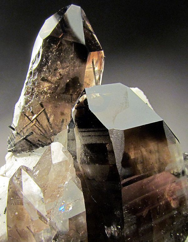 Smoky Quartz Aegirine Feldspar Mount Malosa Malawi