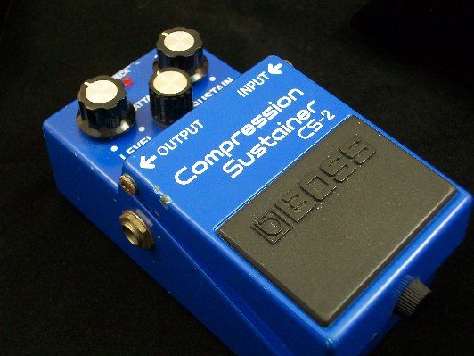 Japan Roland Boss Compression Sustainer CS 2 Effects Pedal 1980s EXC