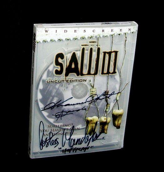 Shawnee Smith Amanda Costas Mandylor Hoffman Autographed Saw 3 DVD New