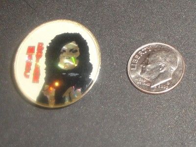 Marc Bolan T Rex Vtg Crystal Top Tour Pin Prism Badge