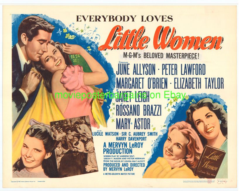 Poster 22x28 Half Sheet R1962 Elizabeth Taylor June Allyson